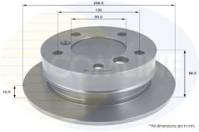 COMLINE ADC1619 - DISCO FRENO REVESTIDO COMLINE