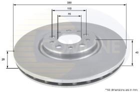 COMLINE ADC1827V - DISCO FRENO REVESTIDO COMLINE