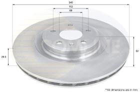 COMLINE ADC1479V - DISCO FRENO REVESTIDO COMLINE