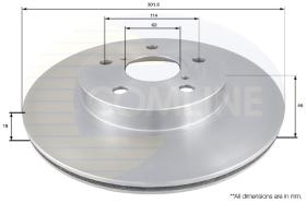 COMLINE ADC0174V - DISCO FRENO COMLINE