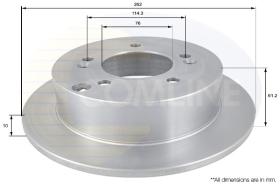 COMLINE ADC1066 - DISCO FRENO COMLINE