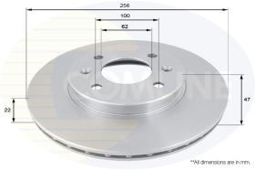 COMLINE ADC1077V - DISCO FRENO REVESTIDO COMLINE