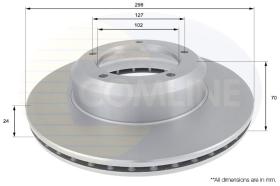 COMLINE ADC1311V - DISCO FRENO REVESTIDO COMLINE