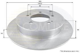 COMLINE ADC1586 - DISCO FRENO REVESTIDO COMLINE