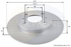 COMLINE ADC0259 - DISCO FRENO COMLINE