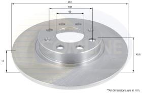 COMLINE ADC1140 - DISCO FRENO REVESTIDO COMLINE