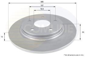 COMLINE ADC2323 - DISCO FRENO REVESTIDO COMLINE