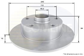 COMLINE ADC3006 - DISCO FRENO COMLINE