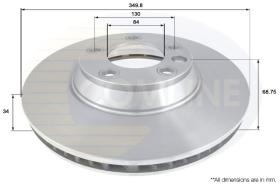 COMLINE ADC1474V - DISCO FRENO REVESTIDO COMLINE