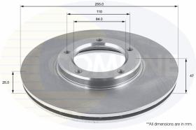 COMLINE ADC0142V - DISCO FRENO REVESTIDO COMLINE