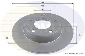 COMLINE ADC4017 - DISCO FRENO REVESTIDO COMLINE