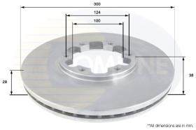 COMLINE ADC0267V - DISCO FRENO REVESTIDO COMLINE