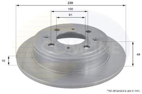 COMLINE ADC0518 - DISCO FRENO REVESTIDO COMLINE