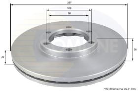 COMLINE ADC0702V - DISCO FRENO COMLINE