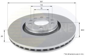 COMLINE ADC1157V - DISCO FRENO REVESTIDO COMLINE