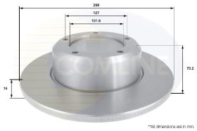 COMLINE ADC1310 - DISCO FRENO COMLINE