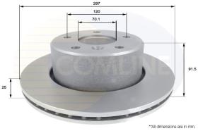 COMLINE ADC1320V - DISCO FRENO REVESTIDO COMLINE- SUST.  ADC1315V