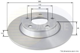 COMLINE ADC1422 - DISCO FRENO COMLINE