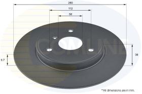 COMLINE ADC1681 - DISCO FRENO REVESTIDO COMLINE