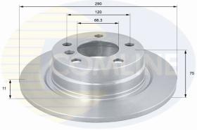 COMLINE ADC1778 - DISCO FRENO REVESTIDO COMLINE