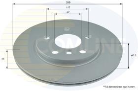 COMLINE ADC1786V - DISCO FRENO REVESTIDO COMLINE