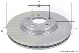 COMLINE ADC2311V - DISCO FRENO COMLINE