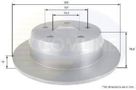 COMLINE ADC2315 - DISCO FRENO COMLINE