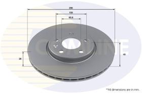 COMLINE ADC2916V - DISCO FRENO REVESTIDO COMLINE