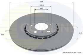 COMLINE ADC2922V - DISCO FRENO REVESTIDO COMLINE- SUST.  ADC2936V