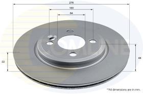 COMLINE ADC2962V - DISCO FRENO REVESTIDO COMLINE