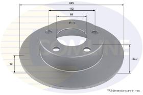 COMLINE ADC4015 - DISCO FRENO REVESTIDO COMLINE