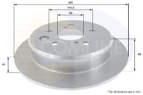 COMLINE ADC01157 - DISCO FRENO REVESTIDO COMLINE