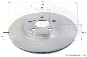 COMLINE ADC0154V - DISCO FRENO COMLINE