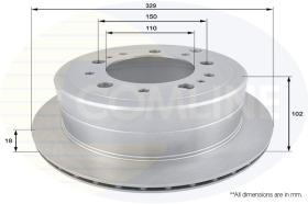 COMLINE ADC0183V - DISCO FRENO COMLINE