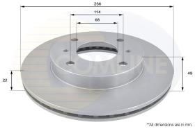 COMLINE ADC0219V - DISCO FRENO REVESTIDO COMLINE