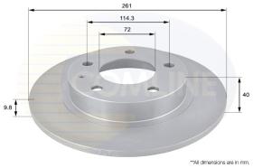 COMLINE ADC0421 - DISCO FRENO COMLINE