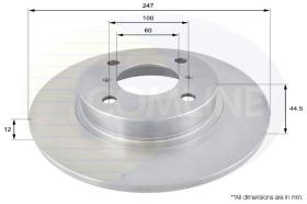 COMLINE ADC0918 - DISCO FRENO COMLINE