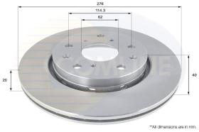 COMLINE ADC0925V - DISCO FRENO COMLINE