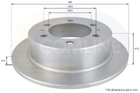 COMLINE ADC1016 - DISCO FRENO COMLINE - SUST.  ADC1027