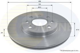 COMLINE ADC1052V - DISCO FRENO COMLINE - SUST.  ADC1013V