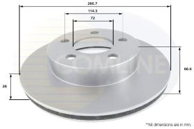 COMLINE ADC1230V - DISCO FRENO COMLINE