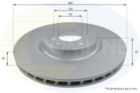 COMLINE ADC1285V - DISCO FRENO REVESTIDO COMLINE