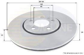 COMLINE ADC1463V - DISCO FRENO COMLINE