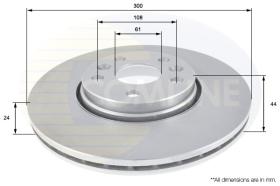 COMLINE ADC1599V - DISCO FRENO REVESTIDO COMLINE- SUST.  ADC2706V