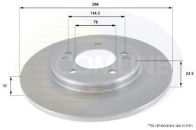 COMLINE ADC2410 - DISCO FRENO REVESTIDO COMLINE