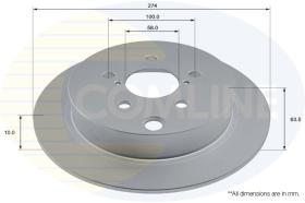 COMLINE ADC2912 - DISCO FRENO REVESTIDO COMLINE