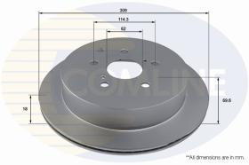 COMLINE ADC4073V - DISCO FRENO REVESTIDO COMLINE