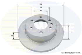 COMLINE ADC4077 - DISCO FRENO REVESTIDO COMLINE