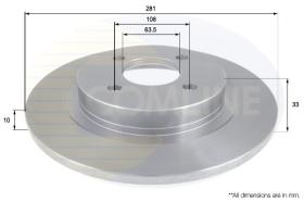 COMLINE ADC1224 - DISCO FRENO COMLINE