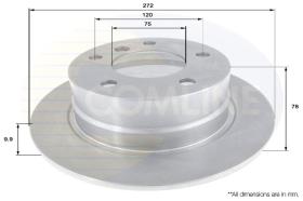 COMLINE ADC1711 - DISCO FRENO COMLINE